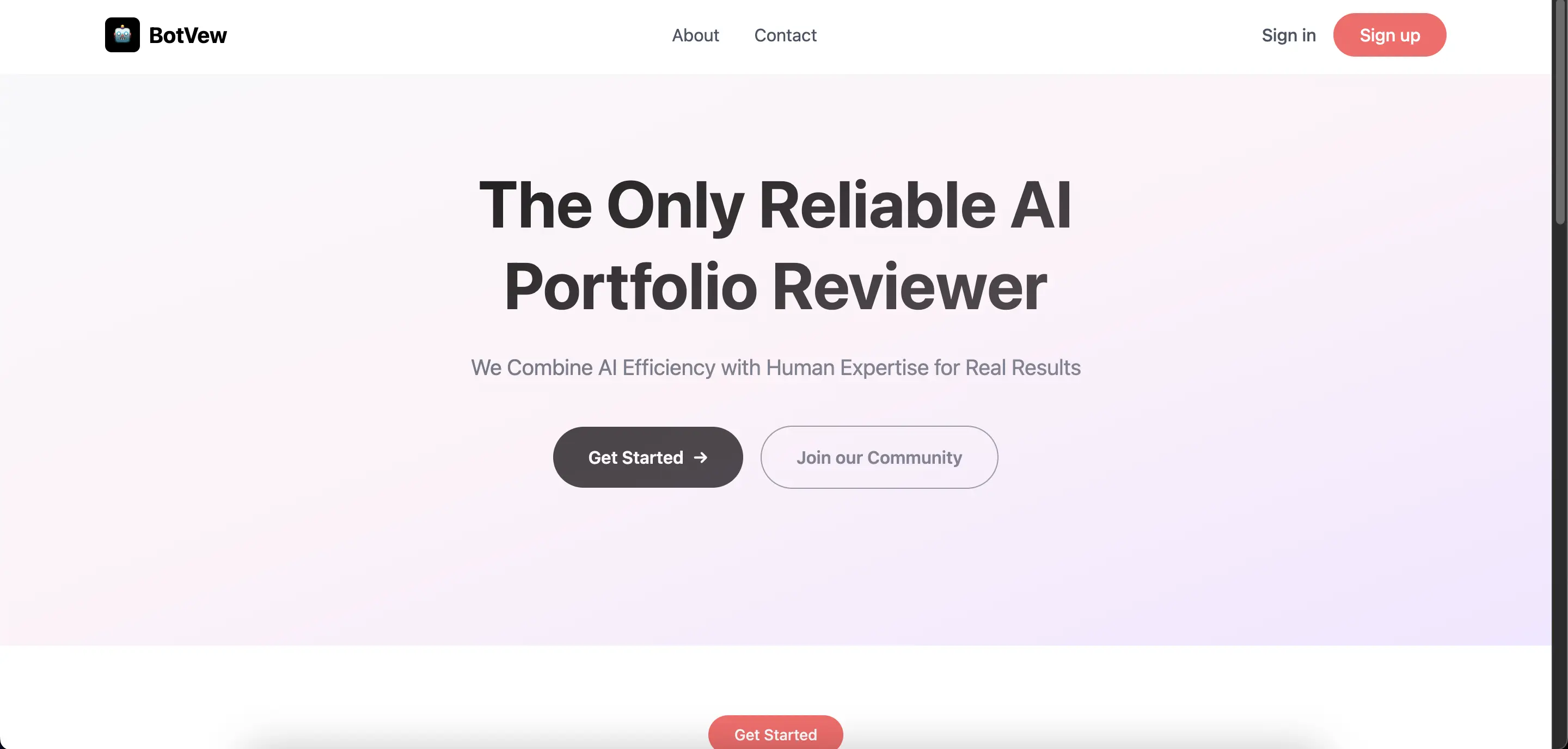 Ai Portfolio Reviewer